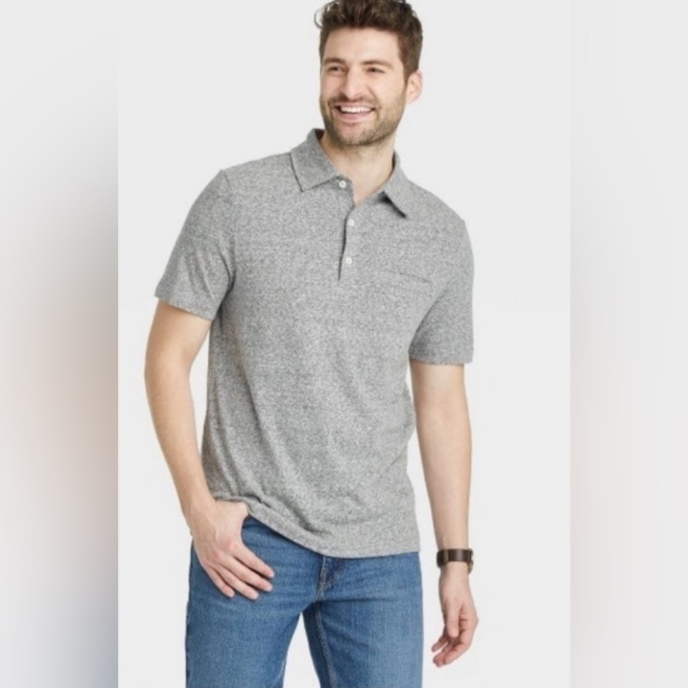 Goodfellow & Co Men’s Gray Polo Shirt